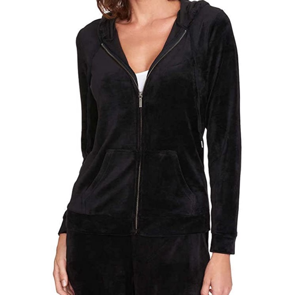 Gloria Vanderbilt - velour activewear set - L